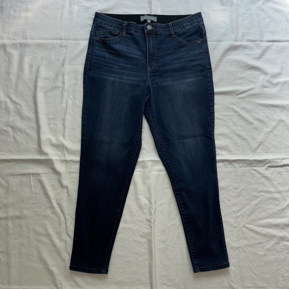 Wut & Wisdom Sophie High Rise Ankle Jeans